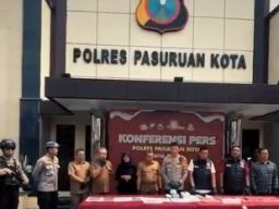 Satreskrim Polres Pasuruan Kota Tangkap Pengusaha Pupuk Ilegal