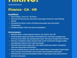 Lowongan Kerja Bidang Finance di Seqara Communications