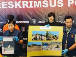 Polda Bali Ungkap Tambang Ilegal di Desa Gunaksa