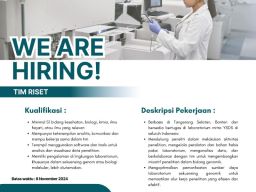 Bergabunglah Jadi Tim Riset bersama Yayasan Satriabudi Dharma Setia