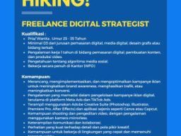 Seqara Communications Buka Freelance Digital Strategist