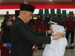 Pelantikan Kepala Desa Pengganti Antar Waktu Desa Aeng Tabar