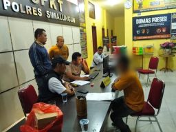 Polsek Tanah Jawa Amankan Pelaku Dugaan Pencabulan Anak di Bawah Umur