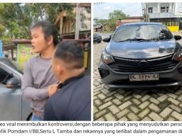 Viral Video Penangkapan Oknum TNI Diduga Penadah Mobil Bodong