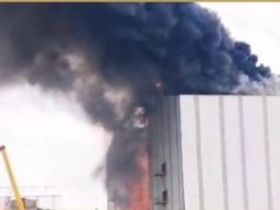 Kebakaran di Pabrik PT Petrokimia Gresik