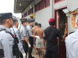 Rutan Rengat Razia Kamar Hunian Warga Binaan