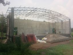 Pekerjaan Pembangunan Panggung Kesenian di Desa Mlaten Molor