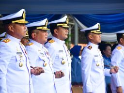 Pelantikan 300 Siswa Diktukba TNI AL LV Tahun 2024