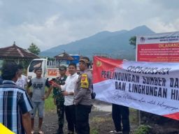 Polres Garut Sosialisasikan Bahaya Tambang Ilegal