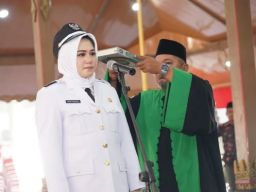 Pelantikan Pengganti Antar Waktu Kepala Desa Landak