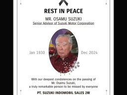 Telah Meninggal Dunia Tokoh Penting Suzuki, Osamu Suzuki