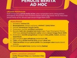 Rekrutmen Penulis Berita Ad Hoc di Mahkamah Konstitusi