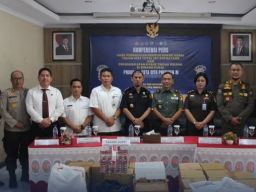 Sinergi Bea Cukai dan APH Provinsi Gorontalo Tindak Ratusan Ribu Batang Rokok Ilegal