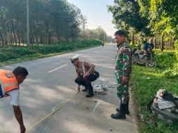 Sat Lantas Polres Simalungun Memburu Pelaku Kecelakaan Maut di Jalan Siantar-Tebing Tinggi