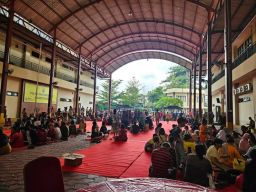 Korban Kebakaran di Kemayoran Diungsikan ke Posko Polres Metro Jakarta Pusat