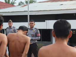 Rutan Rengat Gelar Razia Kamar Hunian Warga Binaan