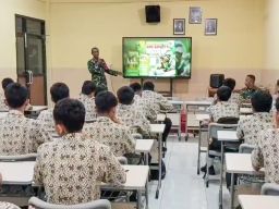 Kodim Gresik Sosialisasi Penerimaan Prajurit Cata TNI AD