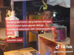 Viral Video Cek Cok Anggota Polsek Driyorejo dengan Pria Diduga Wartawan