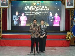 Pisah Kenal Kapolres Bangkalan Penuh Haru