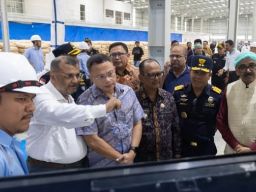 Peresmian Perluasan PT Alliance Consumer Products Indonesia di KEK Sei Mangkei