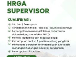 Lowongan Kerja di PT Multi Pratama Wijaya, Penempatan di Surabaya