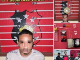 Polsek Loa Janan Tangkap 2 Pengedar Narkoba di Desa Batuah