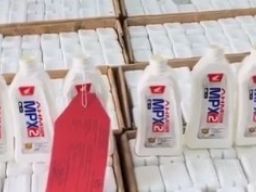 Polresta Cilacap Ungkap Pabrik Pembuatan Oli Palsu