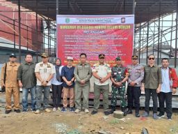 Bangunan Pasar Basah Tanpa Izin Disegel