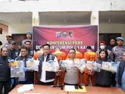 4 Pelaku Pencurian Dengan Pemberatan Ditangkap Polda Kaltim