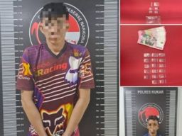 Polres Kutai Kartanegara Tangkap 3 Pengedar Narkotika di Jalan Gunung Jagung