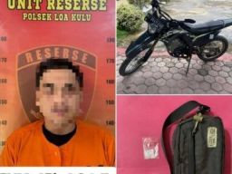 Polsek Loa Kulu Ungkap Kasus Narkotika di Desa Sepakat