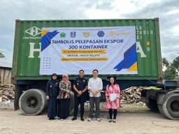 Dari Malang, Wood Pellet Diekspor ke Korea Selatan