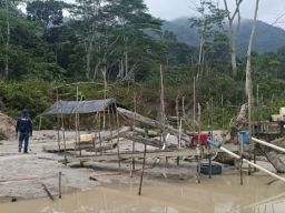 Gakkum LHK Tertibkan Tambang Ilegal di Tahura Bukit Mangkol