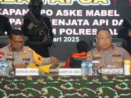 Aske Mabel Ditangkap Satgas Ops Damai Cartenz 2025