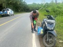 Kecelakaan di Desa Batuah, 1 Orang Kritis