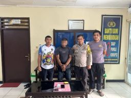 Seorang Warga Desa Liang Ditangkap Polsek Kota Bangun