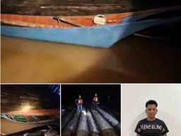 Satpolairud Polres Kutai Kartanegara Ungkap Kasus Ilegal Logging di Kayu Batu