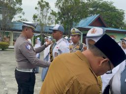 SMAN 1 Siak Teken MoU dengan Satlantas Polres Siak