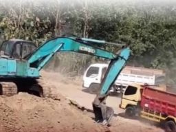 Ditreskrimsus Polda Jawa Timur Obrak Tambang Ilegal di Desa Pandak