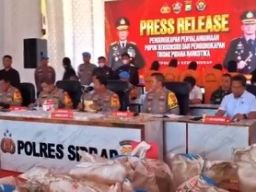 Kepala Dusun Ditangkap Polres Sidrap Saat Selundupkan Pupuk Subsidi