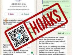 Hoaks Akun WhatsApp Mengatasnamakan Wali Kota Jakarta Utara Ali Maulana Hakim