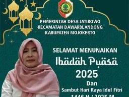 Kepala Desa Jatirowo Ucapkan Selamat Menunaikan Ibadah Puasa