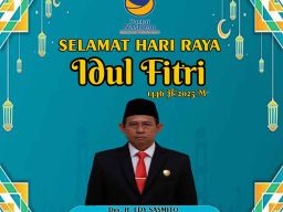 Drs H Edy Sasmito Ucapkan Selamat Hari Raya Idul Fitri 1446 H