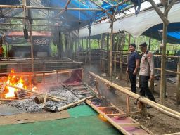 Arena Sabung Ayam di Dusun Sumbernanas Diobrak Polsek Gedangan