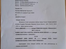 Gugatan Yessi Irmadani ke RS Eka Hospital Kandas