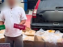 Bea Cukai Tembilahan Serahkan Tersangka Kasus Rokok Ilegal ke Kejari Indragiri Hilir
