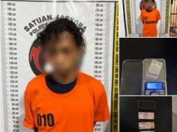 Polres Simalungun Tangkap Pengedar Sabu di Kampung Saropah