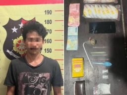 Pengedar Kabur Terjun Ke Sungai Saat Mau Ditangkap Polsek Kembang Janggut