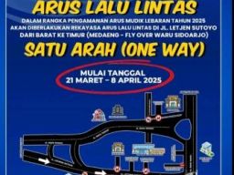 Jalan di Kawasan Terminal Bungurasih akan Diberlakukan Searah