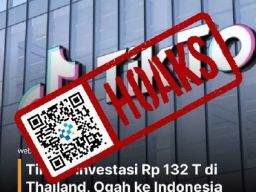 Hoaks TikTok tidak mau Berinvestasi di Indonesia